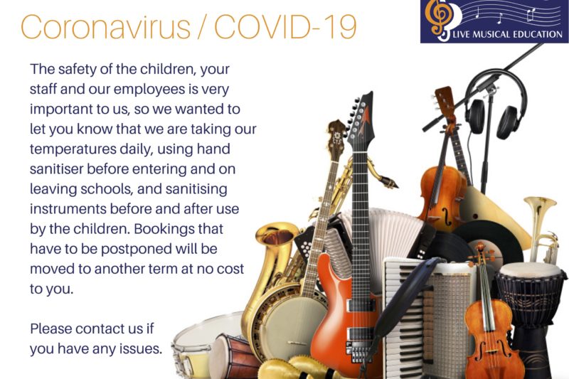 UPDATE regarding coronavirus / COVID-19